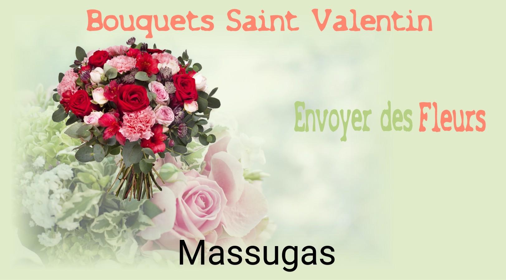 Roses de Saint-Valentin livrées à Massugas